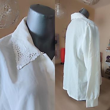 elegantna bluza ps fashion bluze: Elegantna ženska bluza u šampanj boji sa dugim rukavima i kragnom — 2