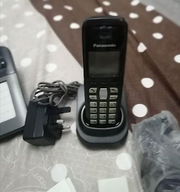 Stasionar telefonlar: PANASONiC telefon ikili hem TOKLA hem toksuz isleyir tep teze — 4