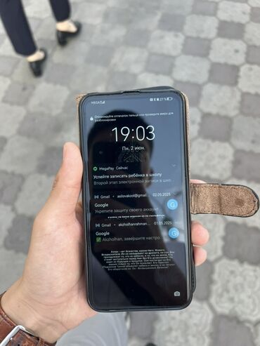 телефон нод 8: Honor 9X, 128 ГБ, цвет - Черный