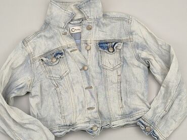 jeansy potargane: Children's jeans jacket, 11 years, 140-146 cm, condition - Good