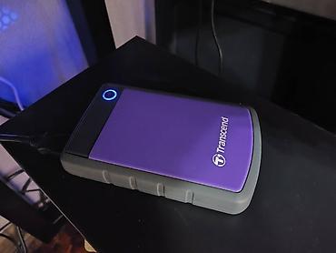 Жесткие диски, переносные винчестеры: Накопитель, Б/у, Transcend, HDD, 3 ТБ, 2.5" — 5