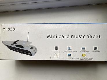 mp3 dvd: Портативная колонка-радио Mini Card Music Yacht Y-858 - Оригинальный — 6