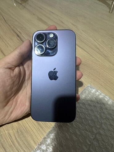 поко х3 про цена бу: IPhone 14 Pro, Колдонулган, 128 ГБ, Deep Purple, 86 %