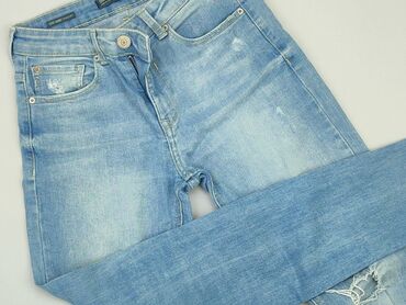 straight blue jeans: Джинси, Bershka, S, стан - Хороший