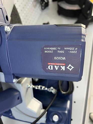 Оборудование для производства: KAD 14" Cut Off Machine metal kəsmə aparatı. Bu model metal profil — 3