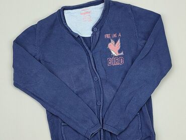 sweterek dla dziewczynki na szydełku wzory: Bluza, Lupilu, 5-6 lat, 110-116 cm, stan - Dobry