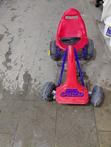 Велосипеды: Uşaq üçün pedallı go-kart – GTOYS 88 SPEEDCAR - Pedallı idarəetmə: ön — 1