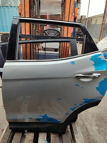 Дверь Hyundai Santa Fe DM 2013 задн. лев. (б/у)