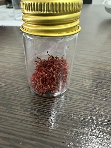Qida məhsulları: Safran – bütöv tellər, şüşə qabda - Məhsul: Safran (Crocus sativus) – — 2