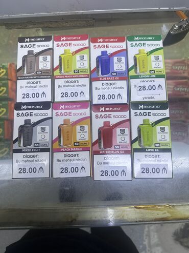 Qəlyan, vayp və aksesuarları: Vazol gear 200000 Tüstü 23m Vazol satr 20000 Tüstü 23m Vazol star — 12