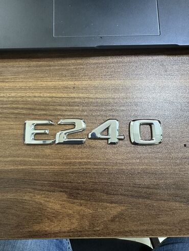 yük baqaj: Mercedes emblemi E240 emblem E240 yazisi xrom orginal