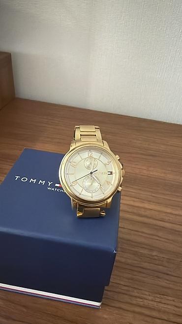 casio saat: Tommy Hilfiger qadın - Korpus və qolbaq: qızılı rəngdə paslanmayan — 2