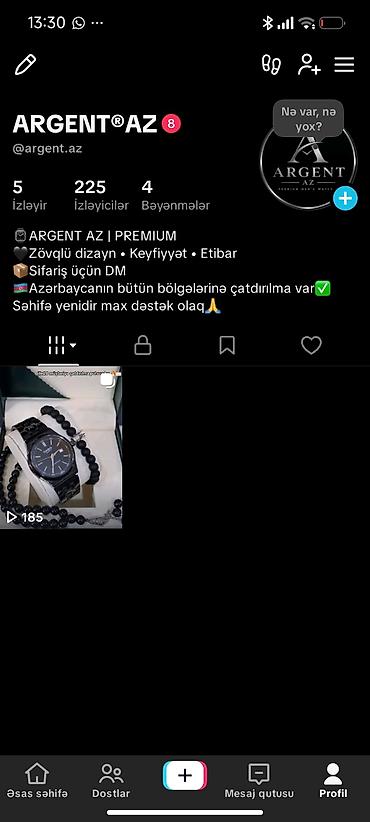 des geyimler: Tik tok səhifəsi — 1