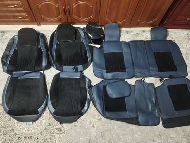 титан диск 15 размер: Чехолдор Эко булгаары, түсү - Көк, Universal Seat cover