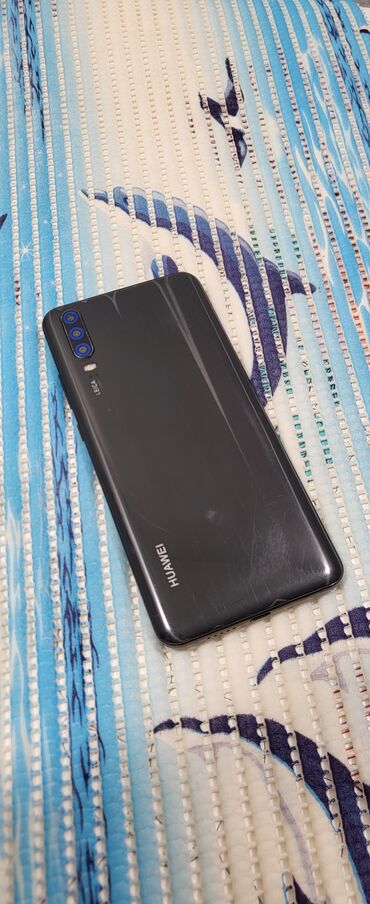 Huawei: Huawei P30, Б/у, 128 ГБ, цвет - Черный, 2 SIM