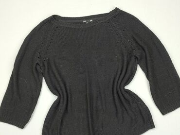 czarna sukienki z golfem: Sweter, H&M, M (EU 38), condition - Good