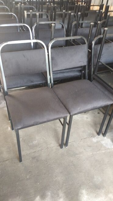 Стулья для кафе, ресторанов: Продаю стуля металлическая. Темир стулдар сатылат. Железные стуля — 2
