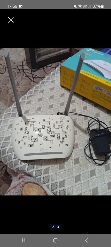 Modemlər və şəbəkə avadanlıqları: TP-Link 300Mbps Wireless N Router/ADSL2+ Modem (Model: TD-W8961N) — 2