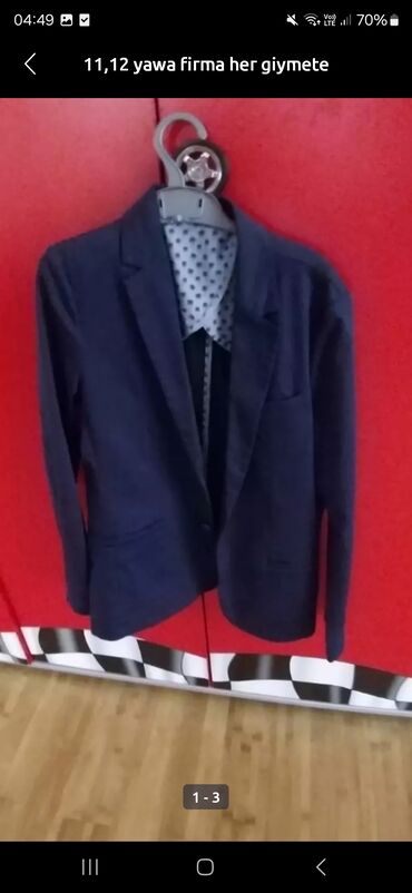 Uşaqlar üçün digər geyimlər: Uşaq geyim dəsti – 11-12 yaş - Boz rəngli dar kəsimli şalvar: elastik -da lalafo.az — 12 Uşaqlar üçün digər geyimlər: Uşaq geyim dəsti – 11-12 yaş - Boz rəngli dar kəsimli şalvar: elastik — 12