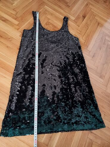 haljina sa čipkom: L (EU 40), color - Black, Other style, With the straps