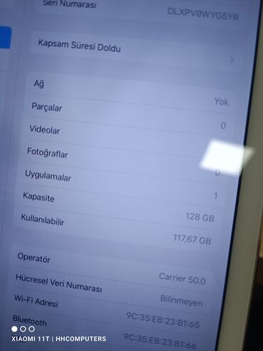 apple planset: İşlənmiş Apple iPad Air 2, 9,7", 128 GB, Ödənişli çatdırılma