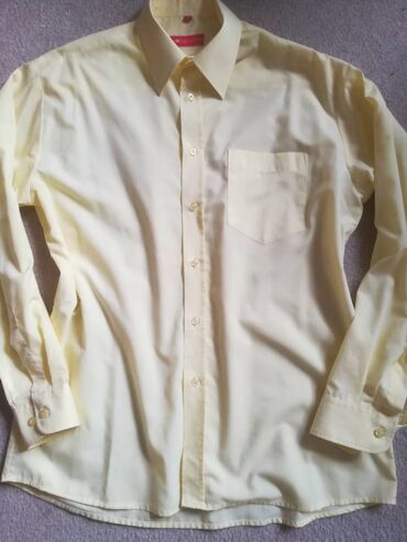 muški kaputi h m: Košulja L (EU 40), bоја - Žuta