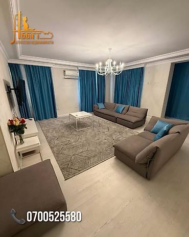 абба: 3 комнаты, 133 м², Бишкек Парк ТРЦ Элитка, 4 этаж, Евроремонт — 2