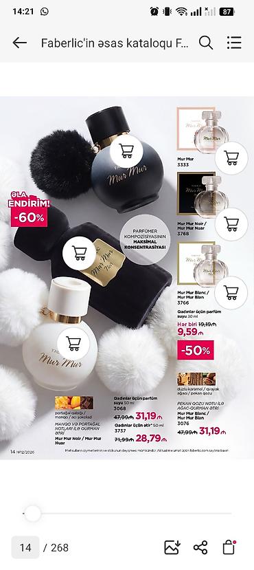dux: Faberlic Mur Mur qadın parfümü - Şərq-çiçək aromalı eau de parfum. - — 4