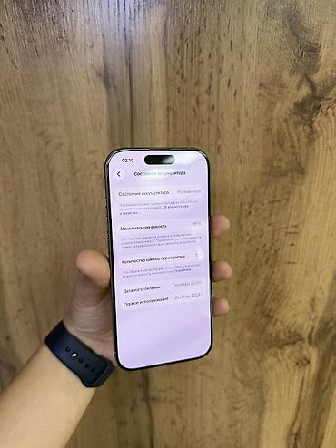 iphone хс: IPhone 16 Pro, Б/у, 256 ГБ, Natural Titanium, Защитное стекло, Чехол, В рассрочку, 88 % — 4