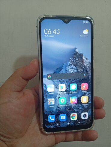 2к монитор: Redmi, Redmi Note 8, Б/у, 32 ГБ, цвет - Синий, 2 SIM