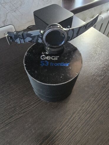 Galaxy Watch: Продам Samsung Watch S3 Frontier Коробка,зарядка чехол для