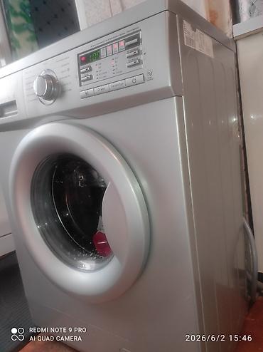 hamam kranti: Paltaryuyan maşın LG, 6 kq, İşlənmiş, Avtomat, Qurutmasız — 2