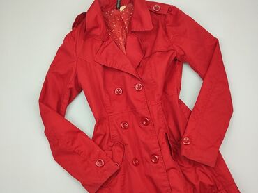 spódniczka tiulowe czerwone: Coat, H&M, S (EU 36), condition - Good