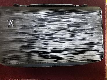 Aksesuarlar: Satılır Louis Vuitton Epi model əl çantası (clutch). ✔️ Alınıb, lakin — 3