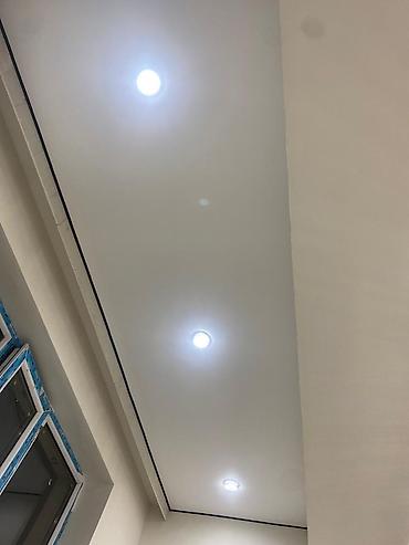 Натяжной потолок: Натяжной потолок Матовое Монтаж — 12