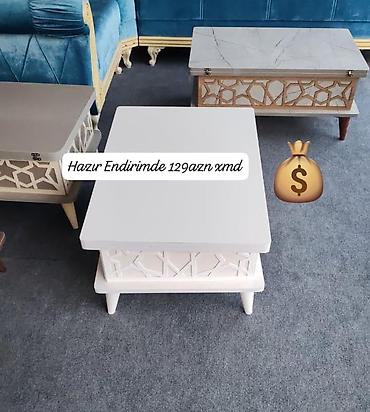 acilib yigilan stol: Dördbucaq masa, Açılan, Təkərsiz, Laminat — 1
