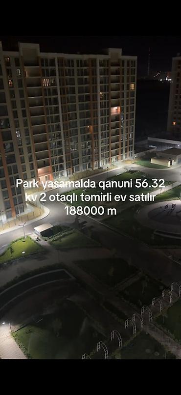 ev alqi satqisi 2018: 2 комнаты, Новостройка, 56 м² — 1