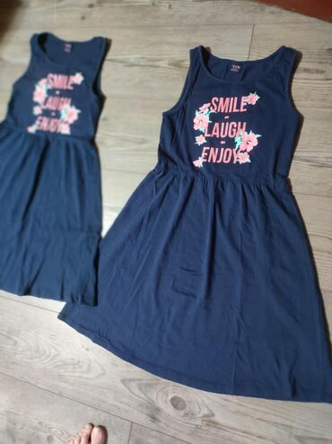 haljina za devojcice: Midi, Short sleeve