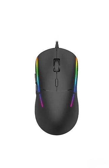 fixni: Gejmerski žični miš sa RGB osvetljenjem - Ergonomski dizajn za — 2