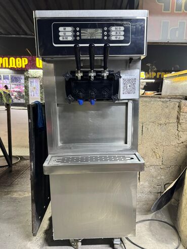 холодильник для мороженого: Профессиональный фризер для мягкого мороженого/йогурта - Напольная