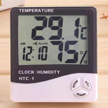 elektron termometr qiymeti: Termometr və nəmişlik ölçən HTC 1 Evlerde ofislerde çölde