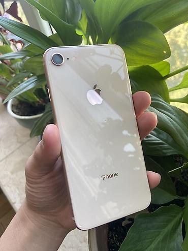 IPhone 8, Б/у, 64 ГБ, Золотой, 99 %