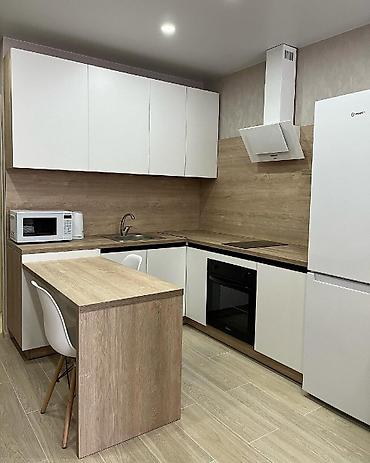 Sifarişlə mətbəx mebeli: Sifarişlə mətbəx dəsti, Özü çəkən petlələr, Mat laminat, Kredit yoxdur, Pulsuz çatdırılma, Rayonlara çatdırılma — 16