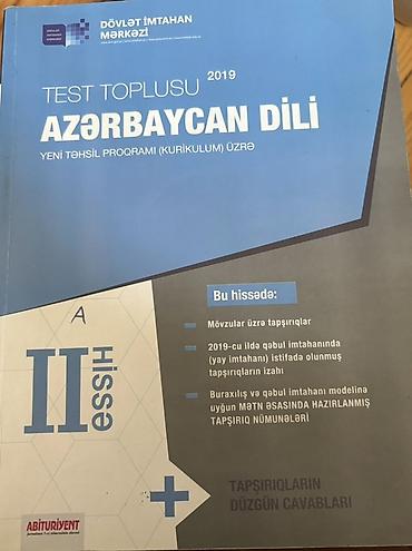 Тесты: Məhsul: “Azərbaycan dili – Test Toplusu (II hissə), Yeni Təhsil — 1