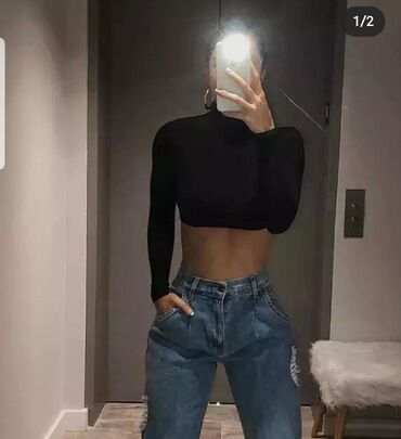 Bluze: Bluze vise modela sa elastinom. Crna,bela,crvena,svetlo — 13