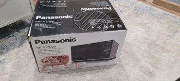 panasonic ag ac120en: Mikrodalğalı soba Panasonic, Ayrıca dayanan, Mikrodalğalar ilə, rəng - Gümüşü, Yeni