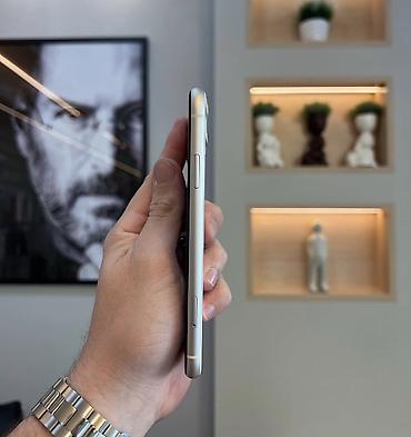 iphone 11 2ci əl: IPhone 11, 128 GB, Ağ, Zəmanət, Simsiz şarj, Face ID — 2