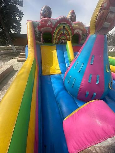 Батуты: Батут Надувной, Б/у — 5