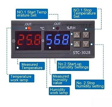 laserski metar uradi sam: TERMOSTAT I VLAGOSTAT 220V ZA INKUBATORE | Digitalni led termostat i — 5