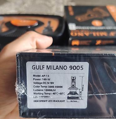 Транспорт: Hb3/Hb4 led işıqları, Gulf Milano brendi. Bluetooth vasitəsilə — 3